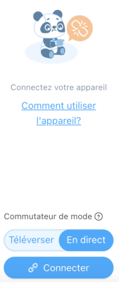 Connecter l'appareil à mBot