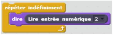 Exemple programmation avec Scratch