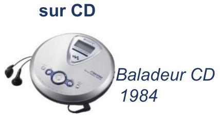 Baladeur : stockage de la musique sur CD