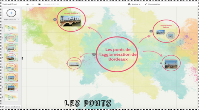 Logiciel d'animation dynamique Prezi