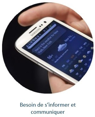 Besoin de s'informer et communiquer