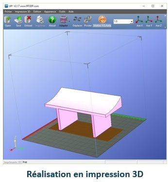 Réalisation en impression 3D