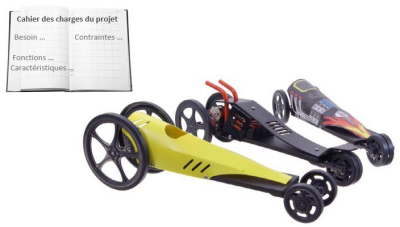 Solutions techniques différentes de dragster
